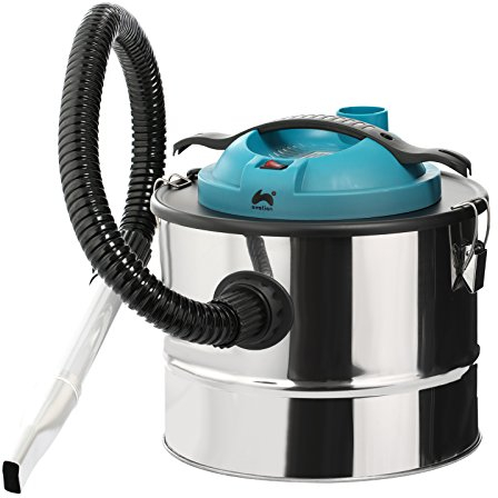 Ovation 15L Fireplace Ash Vacuum Cleaner Hoover Wood Burner Vac Collector - Ideal for For Fireplaces, Log Burners, Grills, BBQ's, Fire Pits & Chimineas
