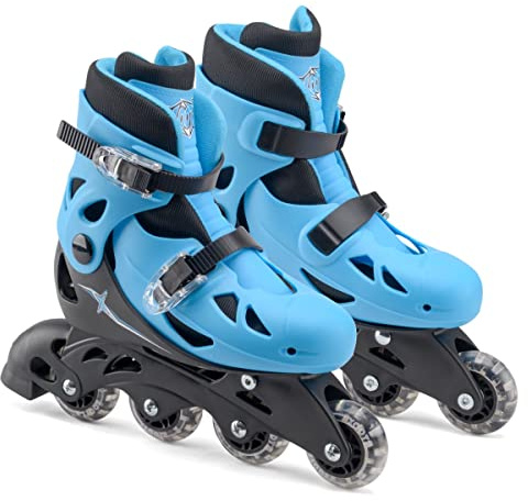 Xootz Kids Inline Skates, Adjustable Beginner Roller Skates