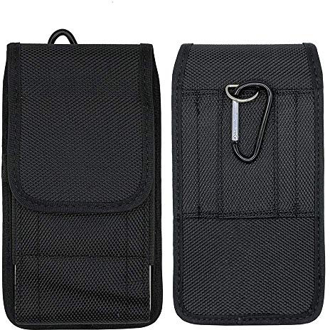 Noir Étui de Ceinture Pochette Téléphone Holster pour Crosscall Action X3 Vertical Etui Clip Ceinture Support avec Clip Housse de Transport pour Crosscall Core X4