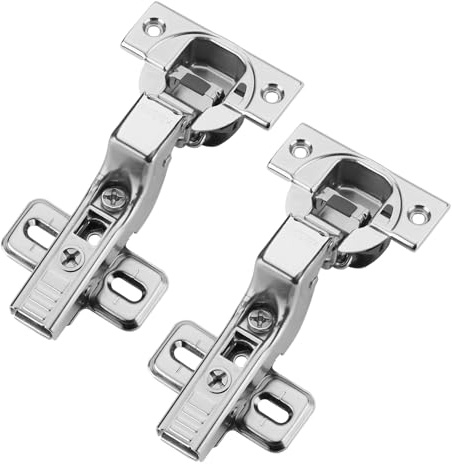 Blum Juego de 2 bisagras centrales 71B3750 110° con cierre automático incl. | placa de montaje 173L6100