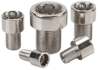 M7 M8 M10 M12 M16 Hexagonal Socket Nut Coupling Nut Lengthen Thicken Round Cap Column Joint Cylindrical Conversion Screw Nuts(M8X1.0X13X19(5))
