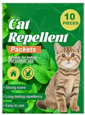 Genérico Spray Repelente Natural para Gatos | con De Menta para Interior Exterior | Mantiene A Los Gatos Lejos del Jardín, Césped Flores | Evita Arañazos, Mordidas Y MarcajeSpray Repelente Natural P
