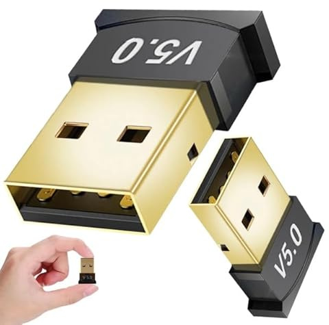 ADATTATORE USB BLUETOOTH 5.0 chiavetta computer ricevitore wireless Dongle