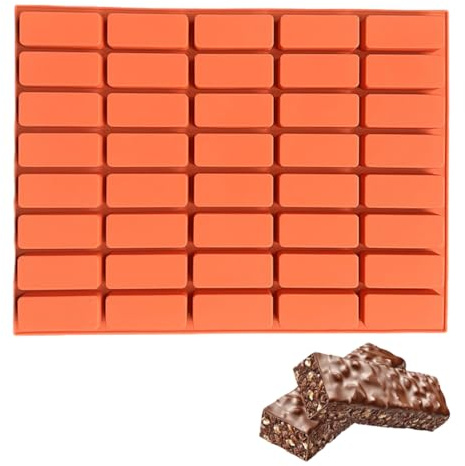 ROKZELT Stampi Rettangolari in Silicone,Teglie per Pane in Silicone,Stampo Rettangolari in Silicone per Biscotti,per Pane, Torta, Barretta di Cioccolato