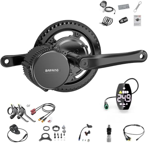 BAFANG 48V 250W BBS01B Elcykel Konverteringsset och VD03 LCD Display