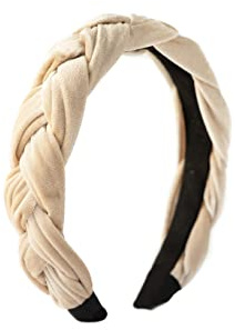 HABAC STUDIO- Headbands for Women Hair Accessories for Women Hair bands for Girls Headbands Velvet Braided UK Seller.
