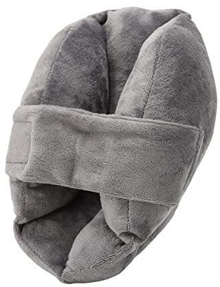 Cojín Protector para el Talón - Suave Y Cómodo Cojín para el Talón para Aliviar la Presión Y el Dolor - Cojín Protector para el Talón con Cinturón Elástico para úlceras en el Talón - Tamaño Ajustable