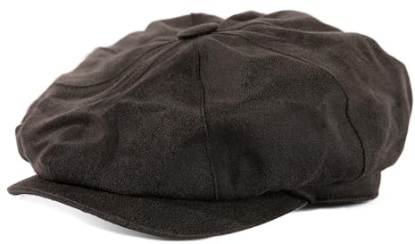 TOP-EX Herr skjutmössa för regnväder – vattentät snygg toppmössa i Peaky Blinders-stil, perfekt för vandring, golf, fiske, skytte, jakt och som rackethatt M-3XL
