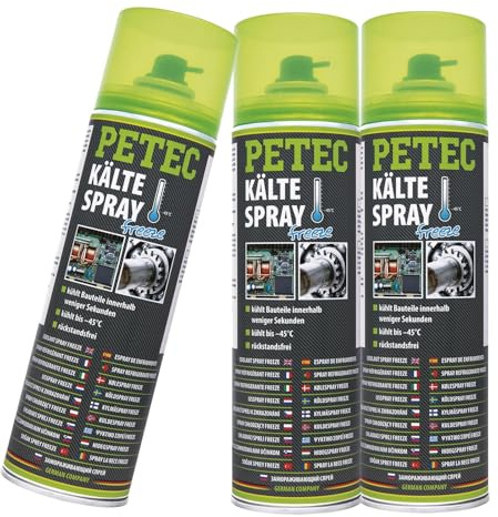 PETEC 3x 71950 Kaltreiniger (400 ml)