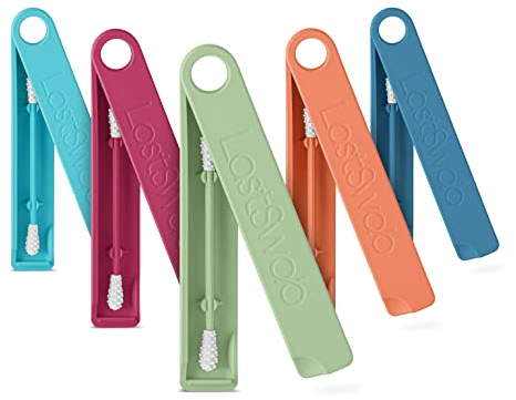 LastSwab® Wiederverwendbare Wattestäbchen für die Ohrreinigung von LastObject® - Umweltfreundliche Q-Tips für Ohren entspricht 1000 herkömmlichen Wattestäbchen.