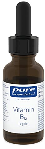 Pure Encapsulations - Vitamin B12 Tropfen - Immunsystem stärken und Müdigkeit reduzieren - Für eine Normale Psychische Funktion - Für Veganer und Vegetarier geeignet - 30ml