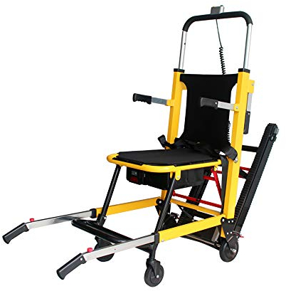 Fabio Electric Stair Lift - Folding Lightweight Handtruck Stair Wheelchair Power Crawler - Aluminum Alloy, 353LB Load Capacity