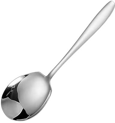 Cucchiaio da cucina grande, cucchiaio da portata da cucinaa in metallo | Utensili multifunzionali Cucchiai Posate | Cucchiai da cucina lavabili in lavastoviglie, adatti per festival, compleanni, event
