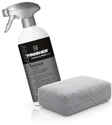 wortek Koch Chemie The Finish Kit d'entretien textile avec applicateur microfibre wortek pour capote de cabriolet
