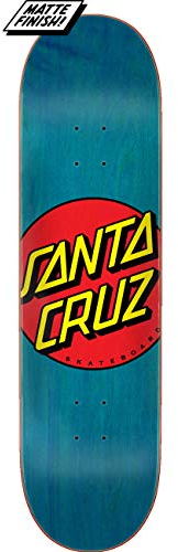 SANTA CRUZ Skateboard Deck, Classic Dot, 8,5 x 32,2 cm, Mehrfarbig