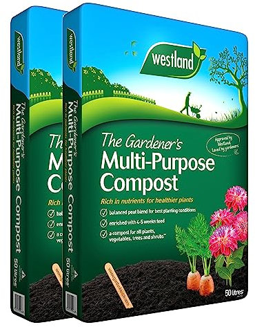 Westland The Gardeners Multi-Purpose Compost 50L x2