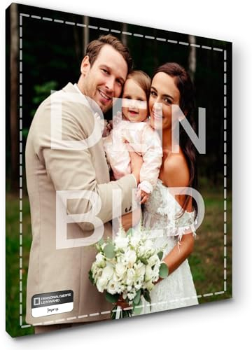 Impresi Personalisierte Foto Leinwand - Hochwertige Canvas Leinwand mit Holzrahmen | Modernes Kunstdruck Bild | Wohnzimmer, Schlafzimmer, Küche, Esszimmer Dekoration
