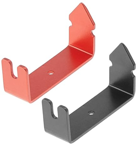 SUPERFINDINGS 2 Outil de Séparation de Corde d'arc Séparateur de Corde d'arc Installation d'un Viseur Peep Accessoires de Tir à l'arc Noir et Rouge pour Arc à Poulies D'Installation de Viseur Peep