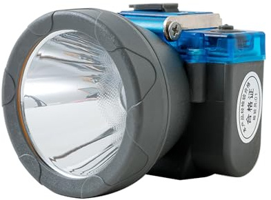 BAIYITONGDA Lampe Frontale LED Ultra-Lumineuse pour mineurs – Lampe de Casque étanche et Rechargeable, Lampe antidéflagrante pour mineurs souterrains, Tunnels, Mines de Charbon