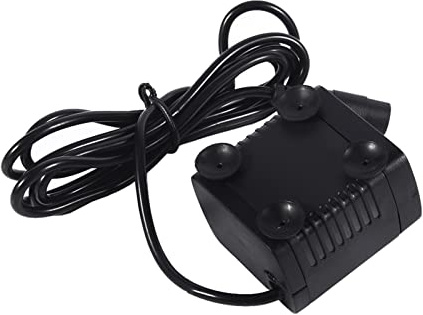 VBESTLIFE Mini Bomba de Agua Sumergible DC 12 V, Bomba de Fuente sin Escobillas con Uso Anfibio, de Agua Sumergible para Estanque, Pecera, bajo Ruido 35 DB, Eje de Acero Inoxidable, 12 V