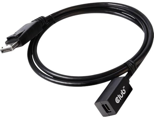 Mini DisplayPort? till DisplayPort? 1,4 förlängningskabel 8K60Hz DSC1.2 HBR3 HDR B/St 1 m