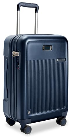 Briggs & Riley Sympatico Hardside Gepäck, Marineblau, 22 Essential Carry-On, Sympatico Hardside Gepäck