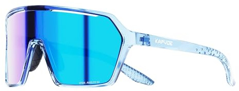 KAPVOE Occhiali da Sole Ciclismo Uomo Donna Sportivi Polarizzati Bici Mountain Bike MTB Bicicletta Baseball - K335