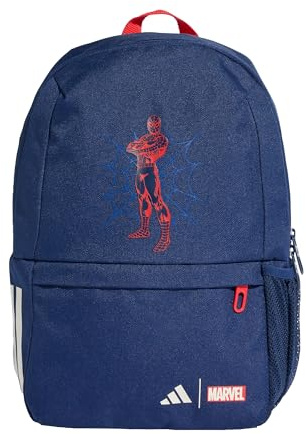 adidas Unisex Kids MARVEL SPIDER-MAN BACKPACK, dark blue/pure ruby/off white, One size