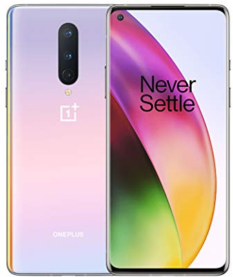OnePlus 8 5G - Smartphone 256GB, 12GB RAM, Dual Sim, Éclat interstellaire