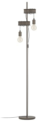 EGLO Golvlampa Townshend 4, 2 Flame Golvlampa Vintage, Industriell