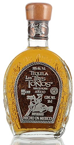 Los Tres Tonos AÑEJO Tequila 100% de Agave 38% Vol. 0,5l