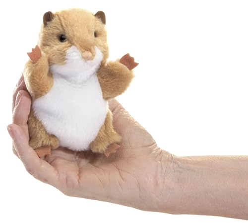 Folkmanis Mini Hamster Finger Puppet