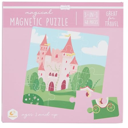 Mud Pie Kids Magical Magnetic Puzzle Book; 7 X 7
