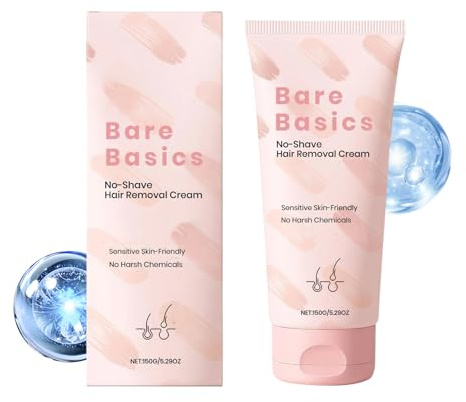 Crema Para La Eliminación De Corporal - 150g De Productos Para Depilación Con Hidratación Suavizante - Crema Depilatoria para Piel Sensible - para Uso de Niñas, Madres, Novias, Hermanas y todos los