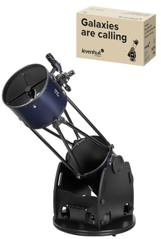 Levenhuk New Skyline Pro 12 (304/1525) Télescope Dobson Truss Newtonien | Facile à Transporter, Grande Ouverture 304 mm, Miroir Parabolique, Réflectivité 92–95 %, Idéal pour Explorer le Ciel Profond