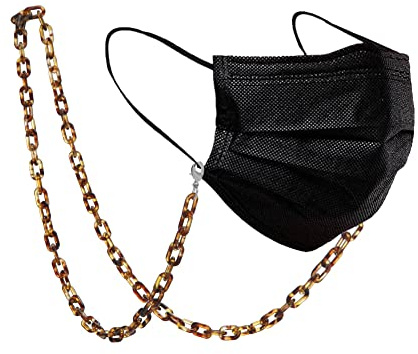 TEAMER Acrilico Occhiali da sole catene Leopardo Catena per occhiali Multicolore Occhiali da sole catena Lanyard lettura Occhiali da vista Corda collo Maschera Cinturino Corda Per Donne Uomini