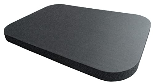 LINGJIONG Cuscino da yoga rettangolare spesso, tappetino da yoga antiscivolo, in morbida schiuma, per fitness, allenamento, sport, palestra, pilates, ecc