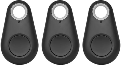 Tiardey 3 uds Mini buscador de Seguimiento GPS Dispositivo Etiqueta buscador de Llaves rastreador de Mascotas para Gatos Perros y localizador de vehículos