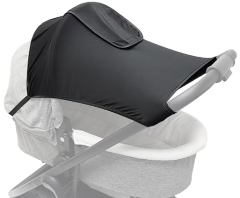 Extensor De Parasol Para Cochecito Protección UV Ajustable Y Plegable | Parasol De Carrito Red parasol para playa, paseos diarios, siestas, jogging, viajes y sillas infantiles
