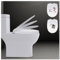 Dawafit Wc-Sitz Mit Absenkautomatik, Weiß, Schnellverschluss Für Einfache Reinigung, Ovaler Wc-Sitz, Wc-Sitz In Standardgröße, Strapazierfähiger Toilettensitz Mit Verstellbaren Edelstahlscharnieren/Or
