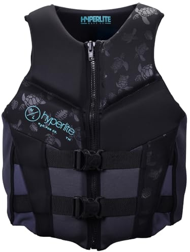HyperLite Women's Elite Life Jacket - US Coast Guard Approved Level 70 Buoyancy Aid, Great for Any Water Sports Activity Including Boating, Paddle & Swimming - Medium, 2022