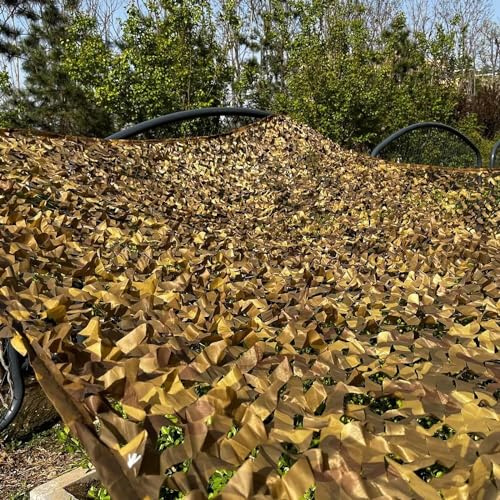 LBAawxe MekUk Camo Netting Camouflage Netting 3X5M Military Net,Outdoor Sunshade Net,for Camping/Shootinghide/Fence,Privacy Camo Nets for Hunting Blind Shooting Military Theme Party D