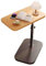 C-förmige Beistelltische, Höhenverstellbarer Beistelltisch für Sofa, Couchtisch mit Tablett, Anhebbarer Schlafzimmertisch, 360° Schwenkbarer Kleiner Sofatisch, für Wohnzimmer, Schlafzimmer(Yellow)