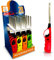 Akitaink 20 Accendigas Accendini Accendifuoco Ricaricabile - Colori assortiti, Accendino sicuro - Box da 20 PZ Ricaricabile