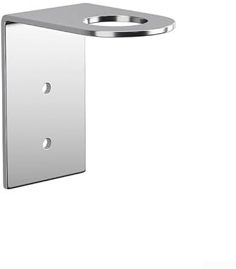 Moderno soporte para dispensador de jabón montado en la pared, estante de acero inoxidable para ahorrar espacio en el baño (1 agujero A)