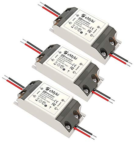 eMylo Interruttore WLAN universale Smart Wifi Interruttore senza fili Modulo Relè Telecomando Interruttore Luce Fai da te Intelligente Timer Controllo vocale Compatibile con Alexa, Google Home tramite