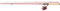 Berkley 1531532 Cherrywood Spinnruten, Rot, 2.1 m |7-28g