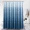 Xlabor Farbverlauf Duschvorhang 240x200cm Wasserdicht Anti-Schimmel Stoff für Badezimmer blau 240x200cm