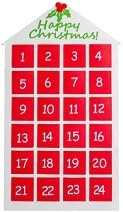Felt Advent Calendar With Seeds; Flowers, Veg, Herbs or Mixed! (Veg & Herb Seed Sachets)