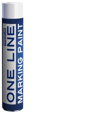 One Line Semi-Permanent Line Marking Paint 750ml (White)